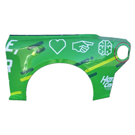 Race Used 2025 Alex Bowman #48 Ally Left Rear Quarter Panel - Las Vegas 2