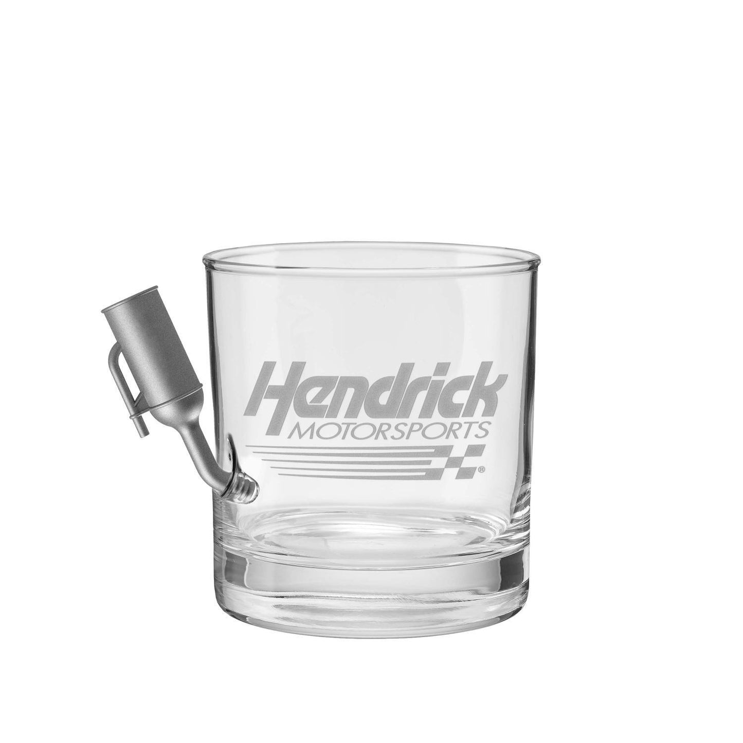 Hendrick Motorsports Gas Can Rocks Glass