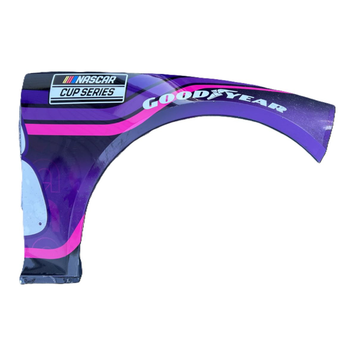 Race Used 2025 Alex Bowman #48 Ally Right Front Fender - Talladega 2