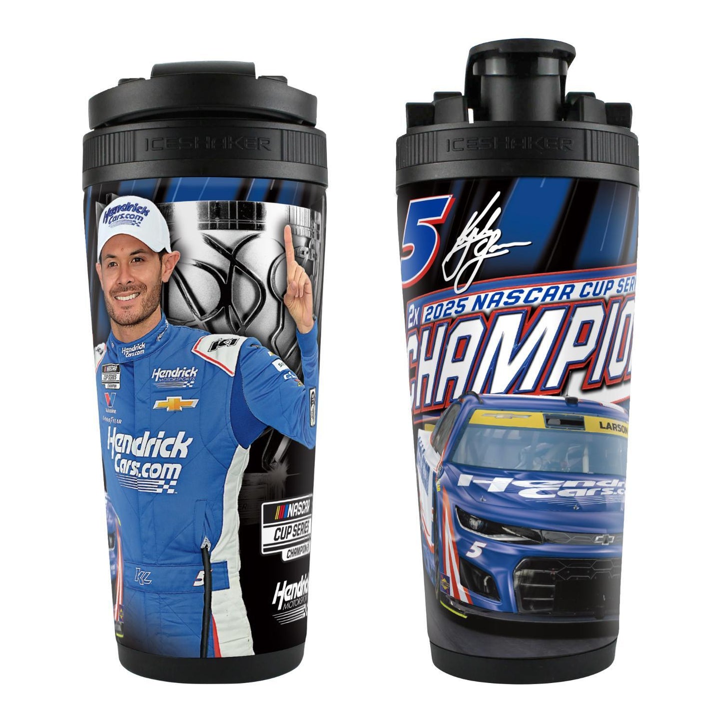 Kyle Larson #5 2025 NASCAR Champion 4D Ice Shaker