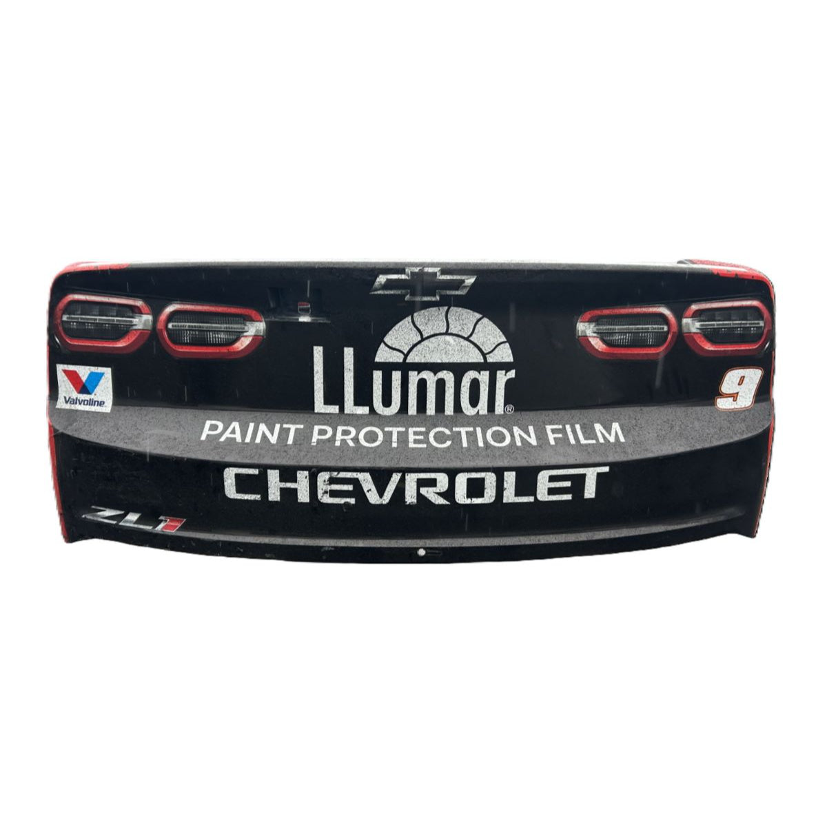 Race Used 2025 Chase Elliott #9 Llumar Rear Bumper - Martinsville 2