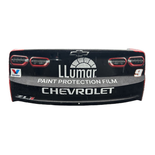 Race Used 2025 Chase Elliott #9 Llumar Rear Bumper - Martinsville 2