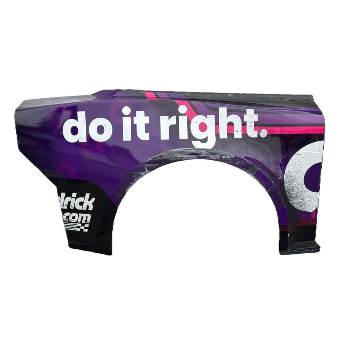 Race Used 2025 Alex Bowman #48 Ally Right Rear Quarter Panel - Martinsville 2