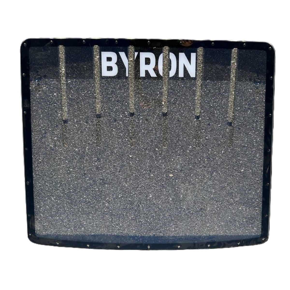 Race Used 2025 William Byron #24 Rear Windshield - Phoenix 2