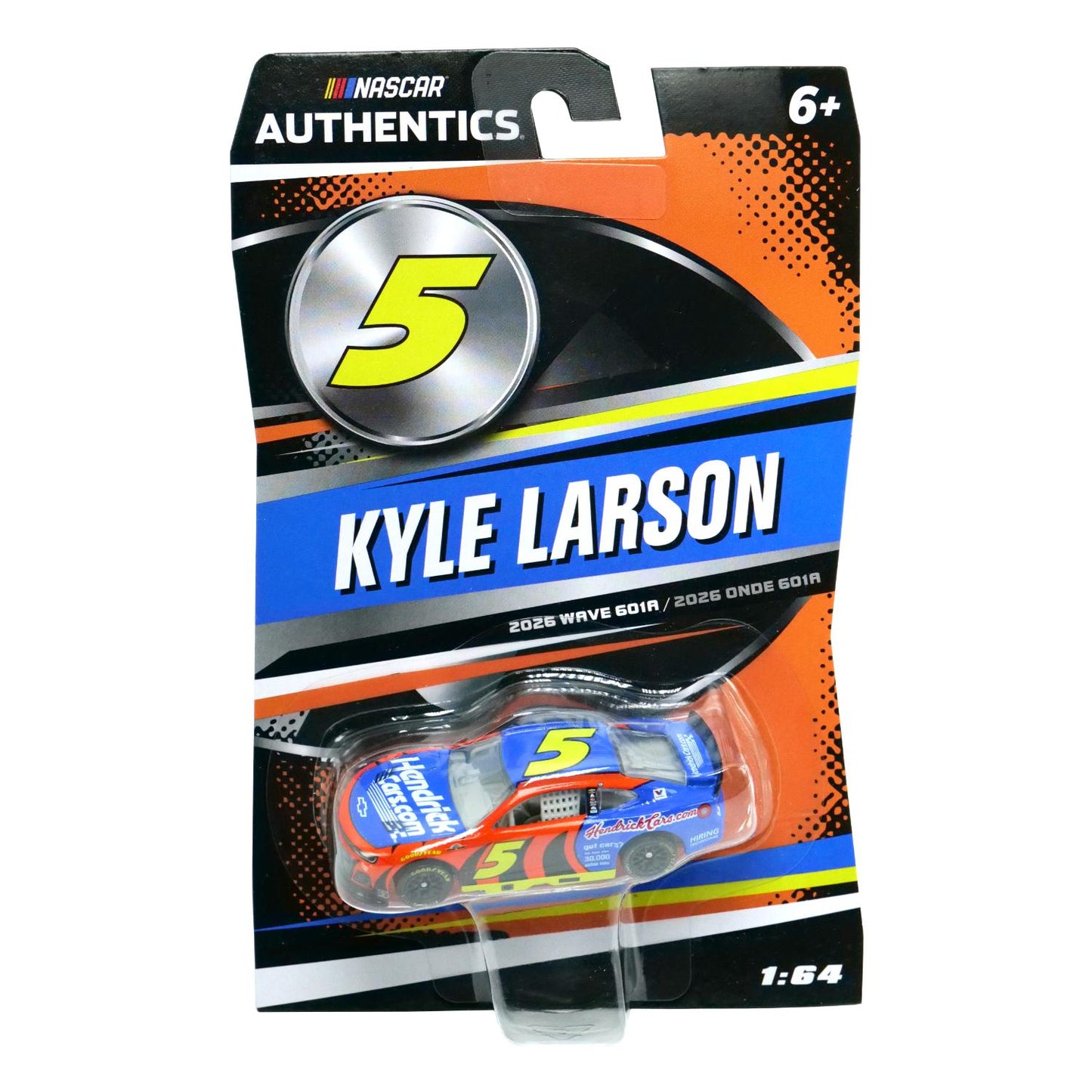 Kyle Larson #5 2025 HendrickCars.com Throwback 1:64 Die-Cast