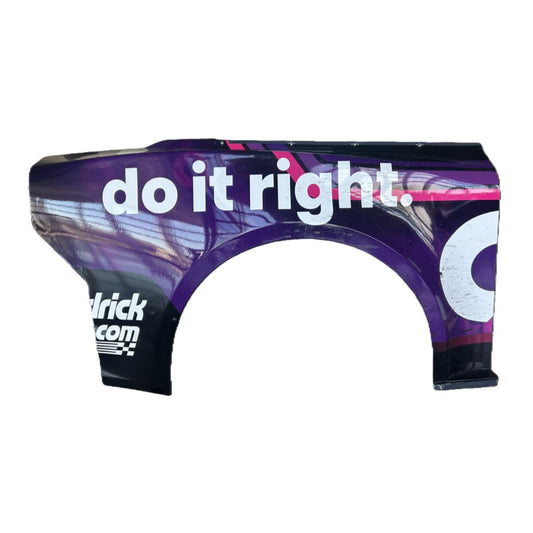 Race Used 2025 Alex Bowman #48 Ally Right Rear Quarter Panel - Phoenix 2