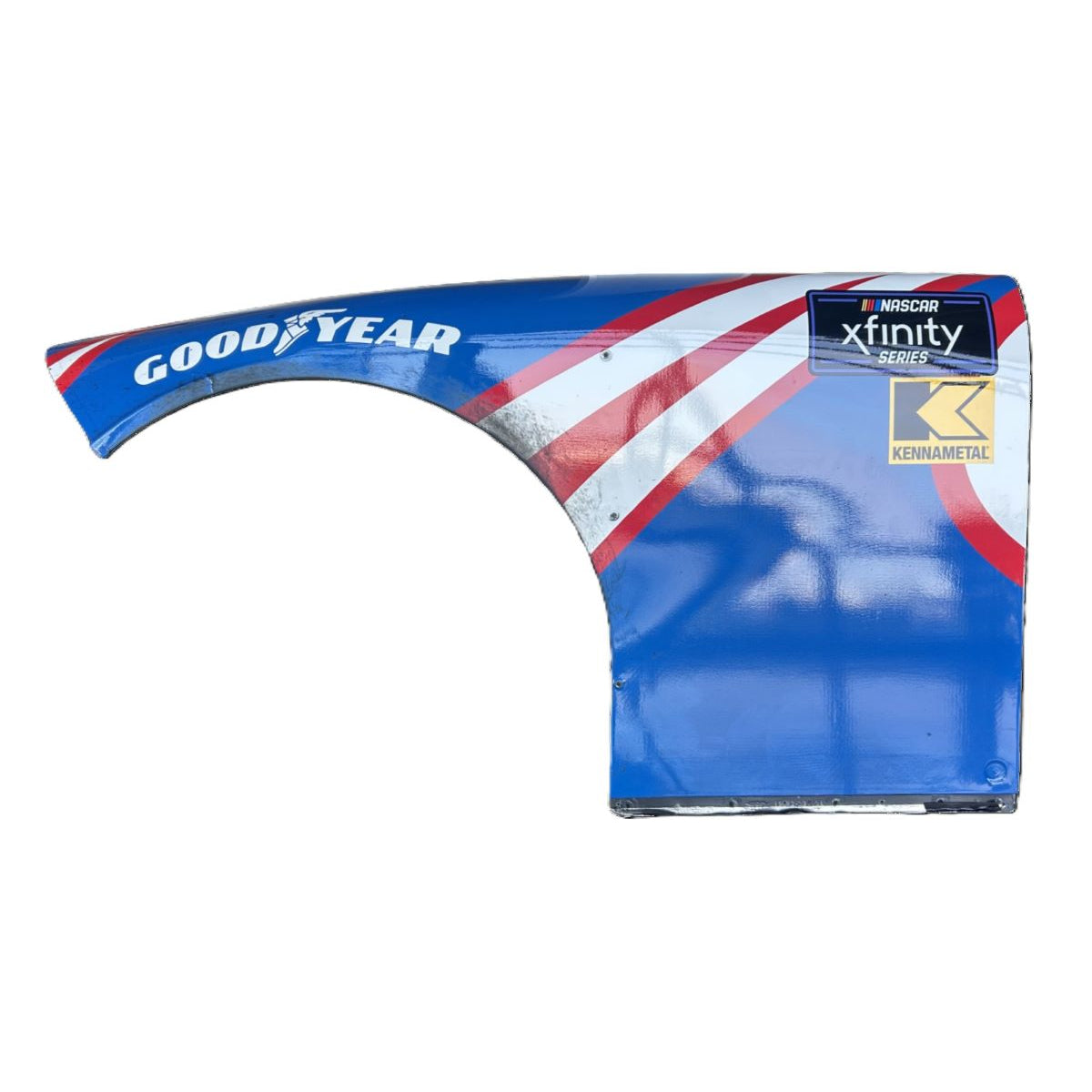 Race Used 2025 Corey Day #17 NXS HendrickCars.com Left Front Fender - Phoenix 2