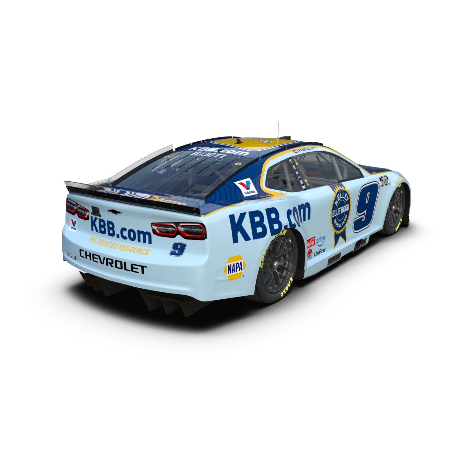 Chase Elliott #9 2026 Kelley Blue Book 1:24 HO Die-Cast – Hendrick