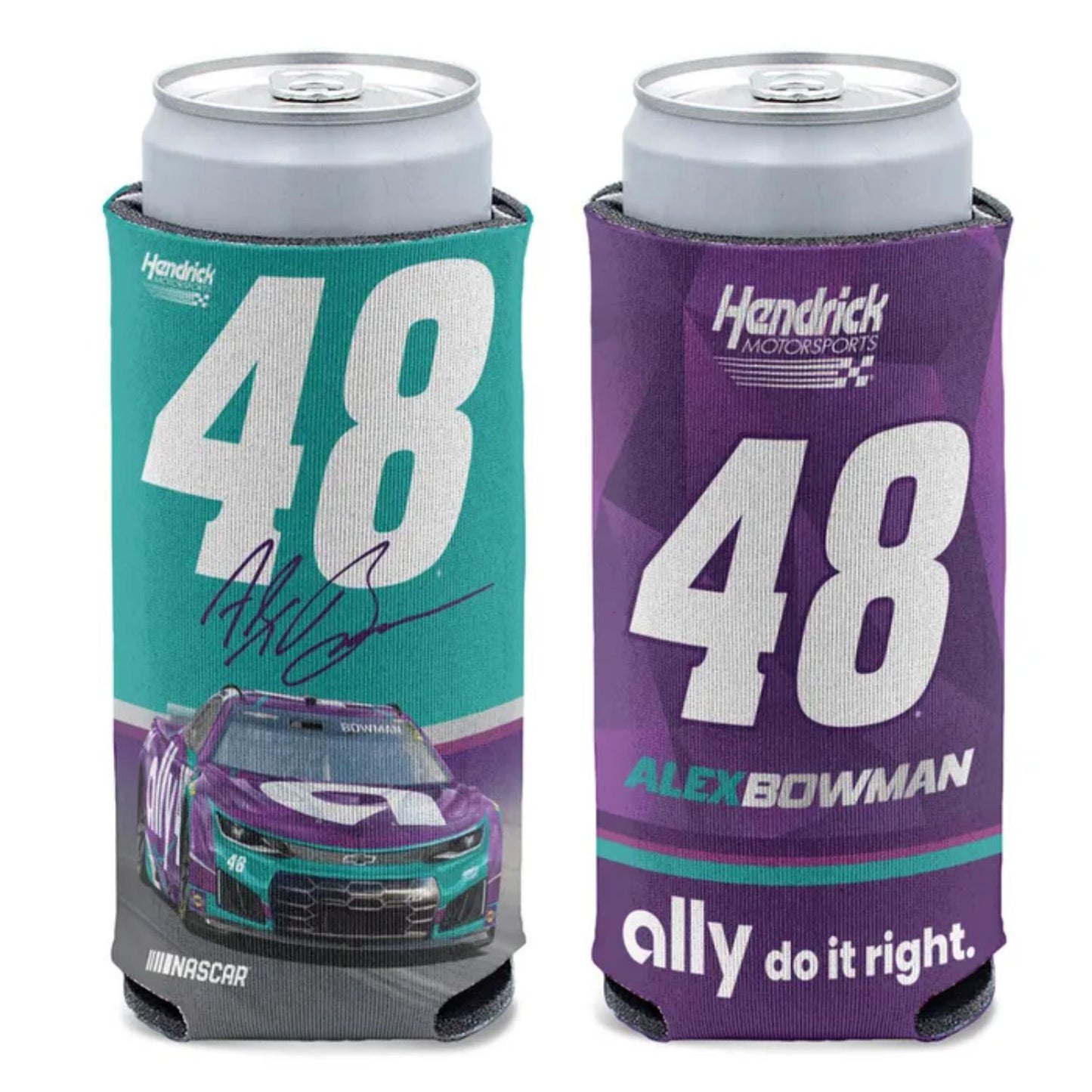 Alex Bowman #48 Ally Slim Can Cooler