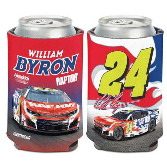 William Byron #24 Raptor Can Cooler