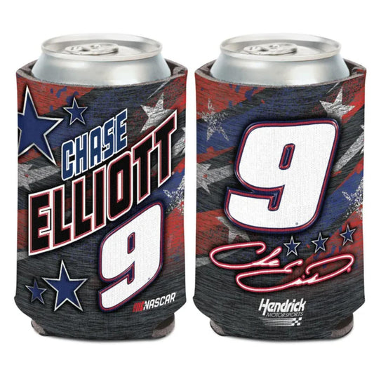 Chase Elliott #9 Patriotic Can Cooler