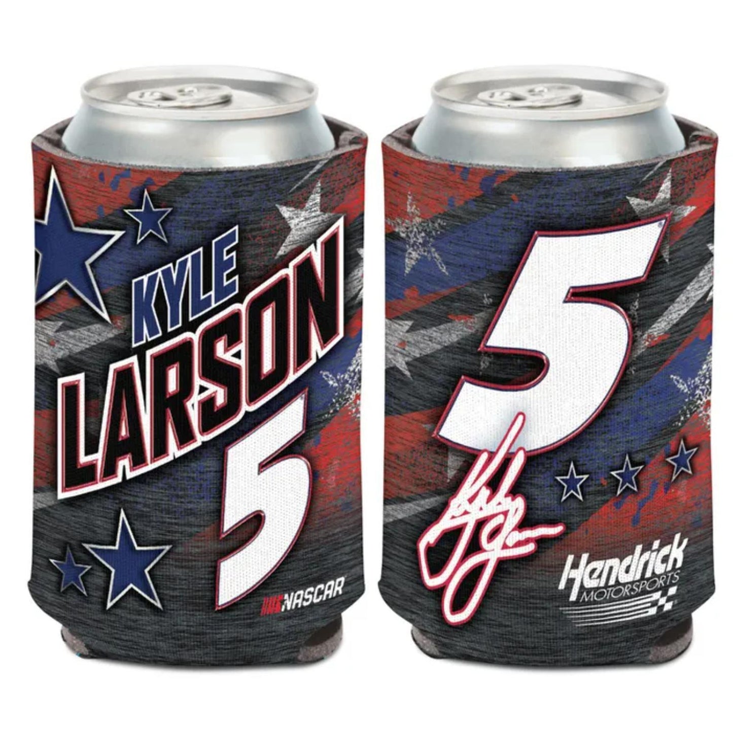 Kyle Larson #5 Patriotic Can Cooler