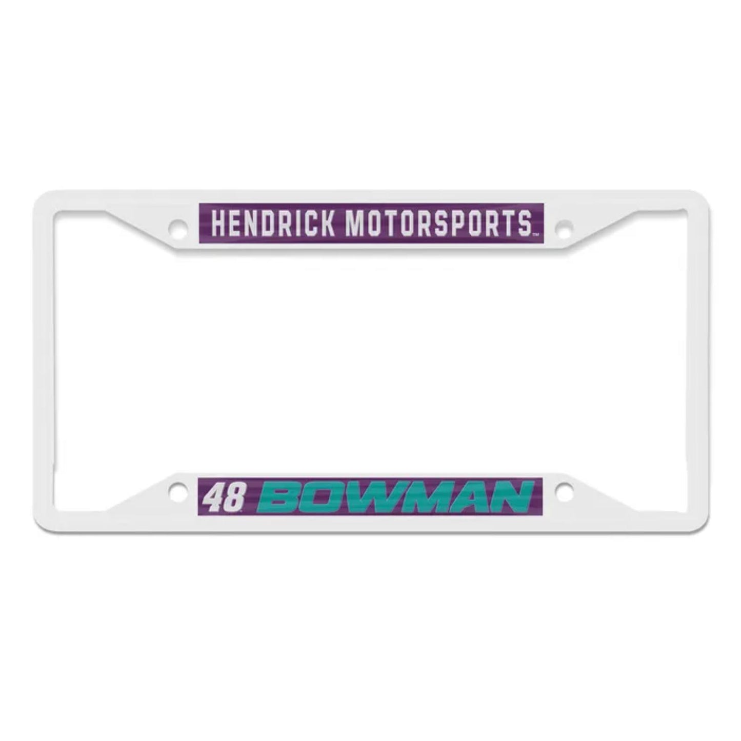 Alex Bowman #48 Stainless Steel License Plate Frame