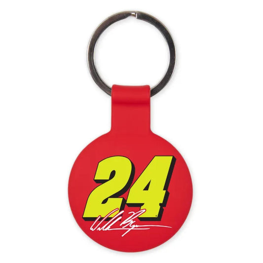 William Byron #24 Tracker Key Chain
