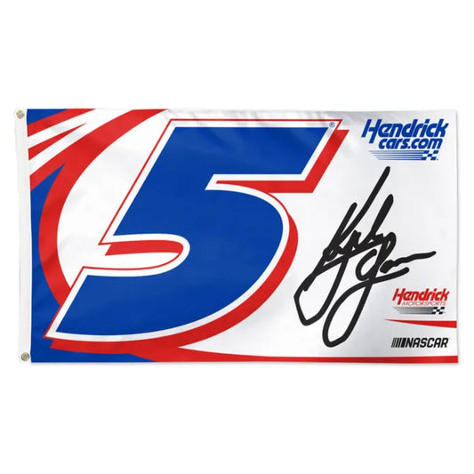 Kyle Larson #5 HendrickCars.com Team Flag
