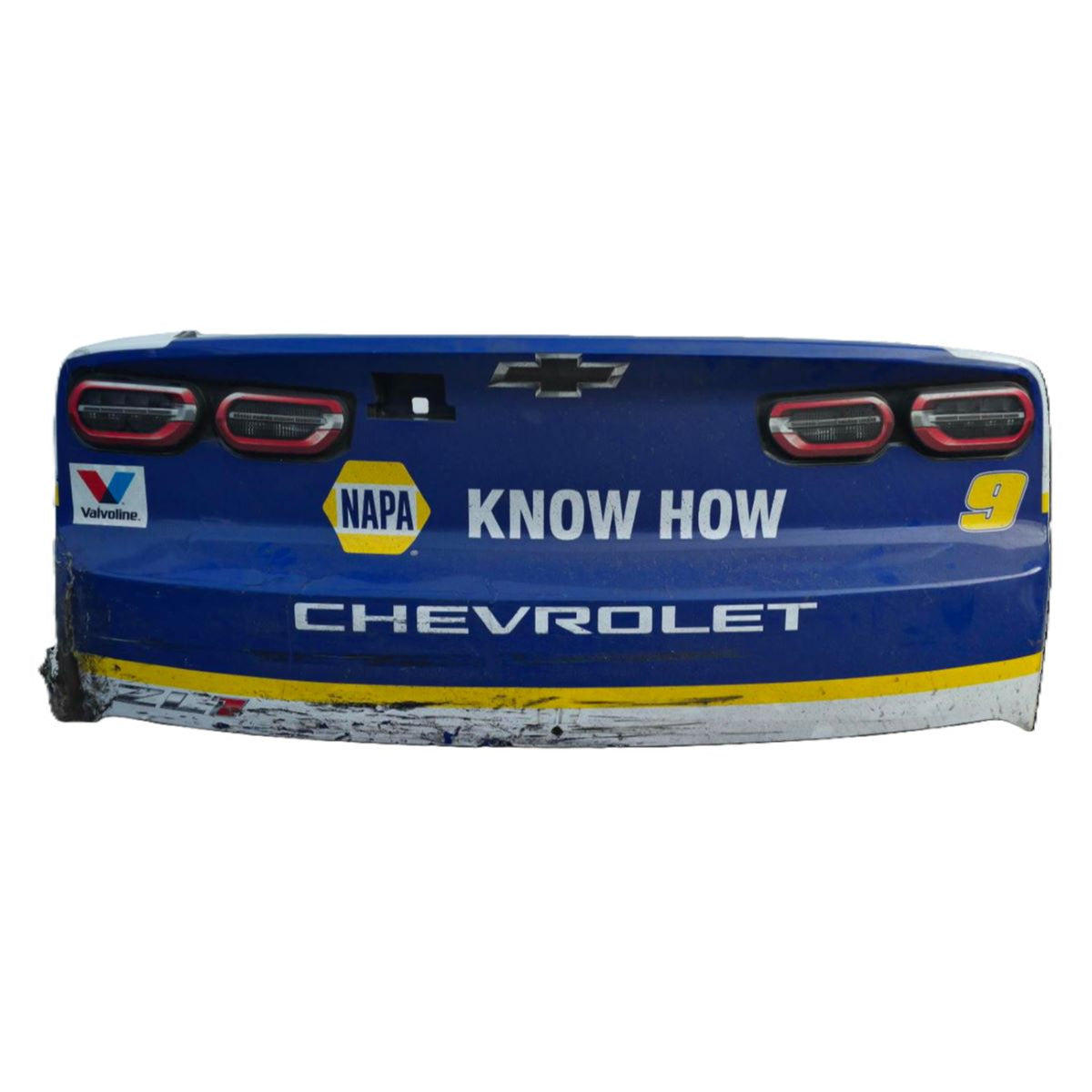 Race Used 2026 Chase Elliott #9 NAPA Auto Parts Rear Bumper - Clash