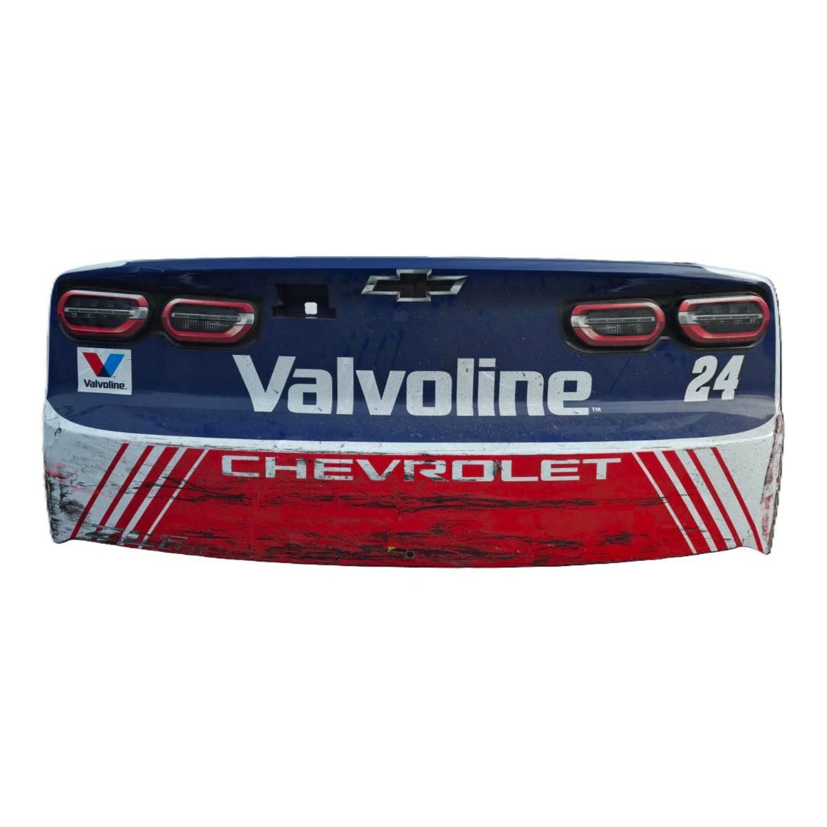 Race Used 2026 William Byron #24 Valvoline Rear Bumper - Clash