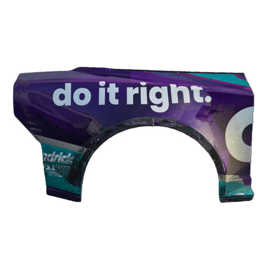 Race Used 2026 Alex Bowman #48 Ally Right Rear Quarter Panel - Clash