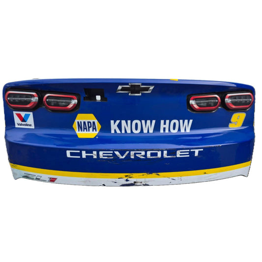 Race Used 2026 Chase Elliott #9 NAPA Auto Parts Rear Bumper - COTA, Top 10 Finish, P7