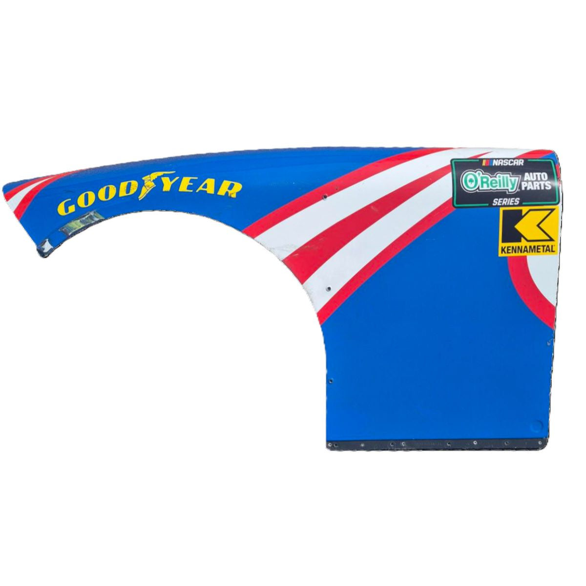 Race Used 2026 Corey Day #17 NOAPS HendrickCars.com Left Front Fender - COTA, Top 5 Finish, P5