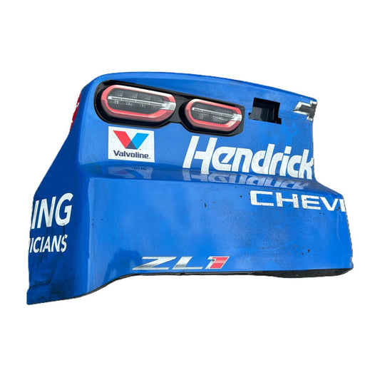 Race Used 2026 Kyle Larson #5 HendrickCars.com Left Rear Bumper - Phoenix 1, Top 5 Finish, P3