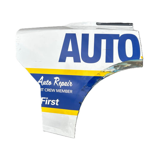 Race Used 2026 Chase Elliott #9 NAPA Auto Parts Partial Right Rear Quarter Panel - Phoenix 1