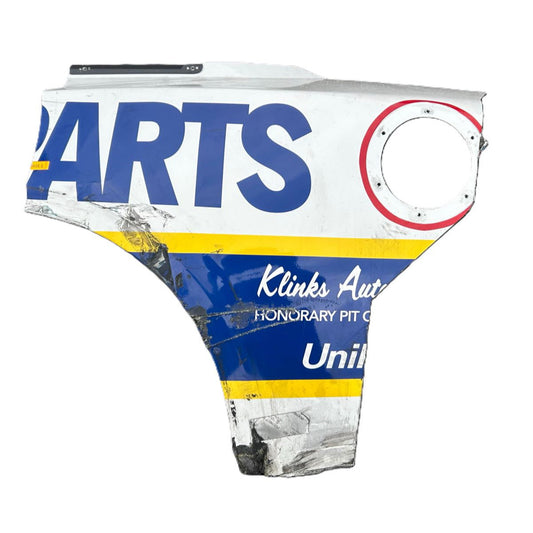 Race Used 2026 Chase Elliott #9 NAPA Auto Parts Partial Left Rear Quarter Panel - Phoenix 1