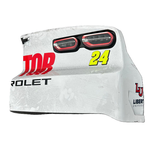 Race Used 2026 William Byron #24 Raptor Right Rear Bumper - Phoenix 1