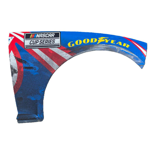 Race Used 2026 Kyle Larson #5 Hendrick Cars.com Right Front Fender - Martinsville 1, Top 10 Finish, P9