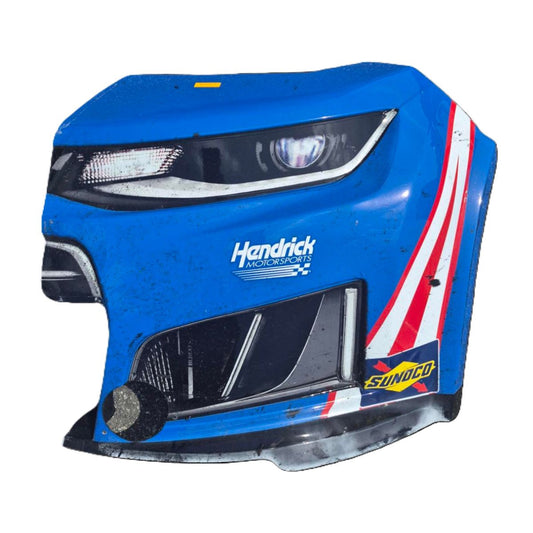 Race Used 2026 Kyle Larson #5 HendrickCars.com Left Front Nose - Martinsville 1, Top 10 Finish, P9