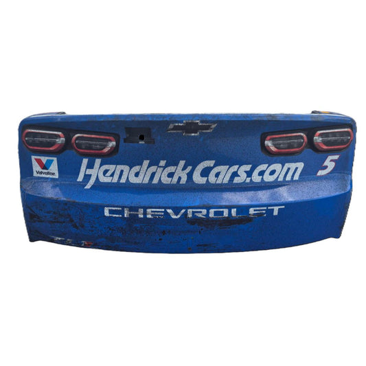 Race Used 2026 Kyle Larson #5 HendrickCars.com Rear Bumper - Martinsville 1, Top 10 Finish, P9