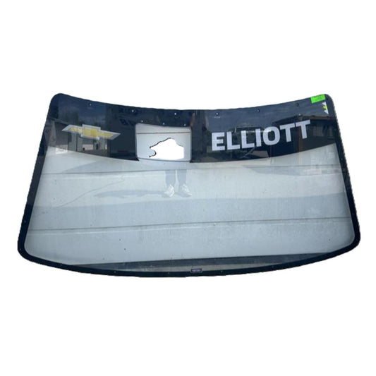 Race Used 2026 Chase Elliott #9 Front Windshield - Martinsville 1 Win