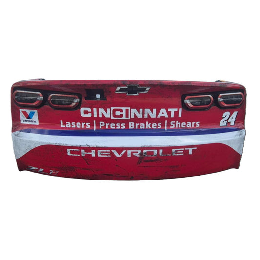 Race Used 2026 William Byron #24 Cincinnati Rear Bumper - Martinsville 1, Top 5 Finish, P5
