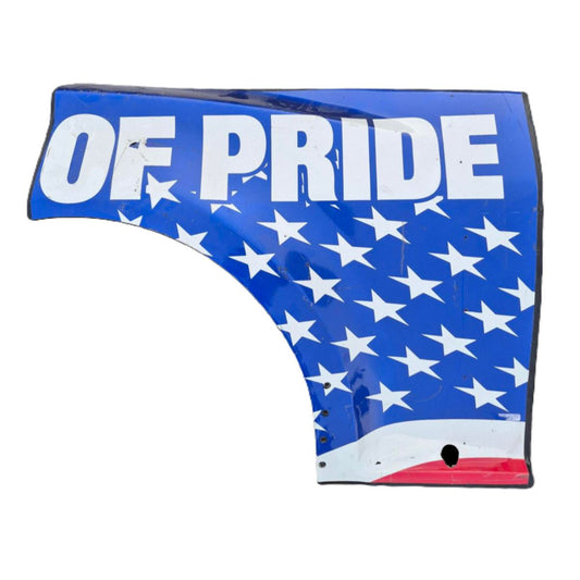 Race Used 2018 Jimmie Johnson #48 Lowe's Power of Pride RR Partial QP - Phoenix 2