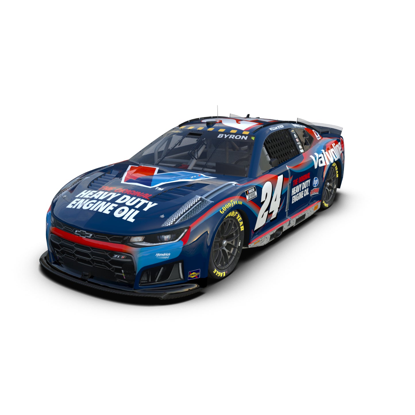William Byron #24 2026 Valvoline Heavy Duty 1:24 ELITE Die-Cast