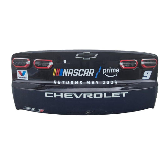 Race Used 2026 Chase Elliott #9 Prime Rear Bumper - Talladega 1, Top 5, P.4