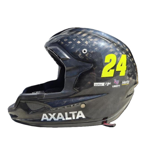 Race Used Hendrick Motorsports #24 Axalta Pit Helmet