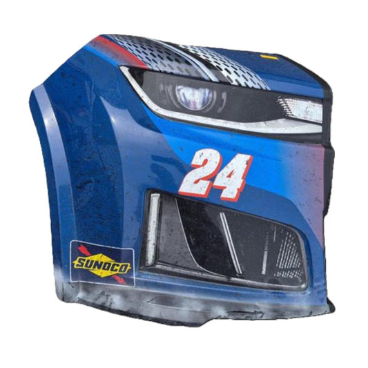 Race Used 2026 William Byron #24 Valvoline Heavy Duty Right Front Nose - Texas Top 10, P.8