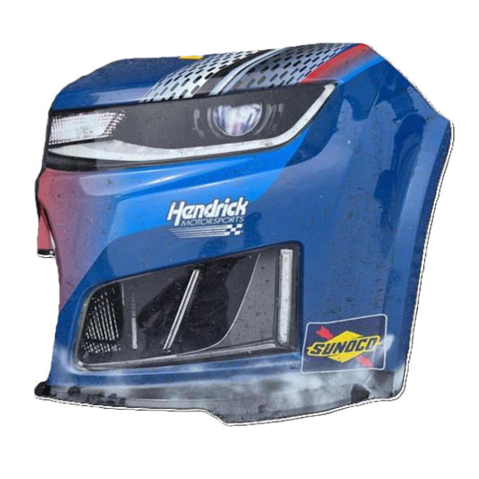 Race Used 2026 William Byron #24 Valvoline Heavy Duty Left Front Nose - Texas Top 10, P.8