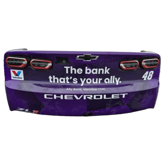 Race Used 2026 Alex Bowman #48 Ally Rear Bumper - Texas Top 3, P.3