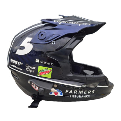 Race Used Hendrick Motorsports #5 Farmers Insurance Pit Helmet