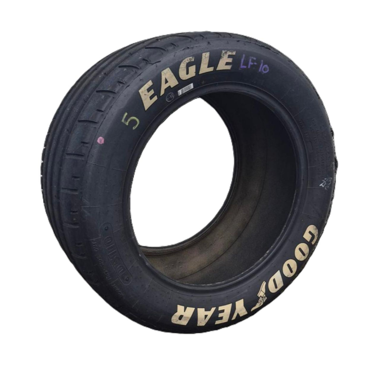 Race Used Kyle Larson #5 Wet Weather Tire