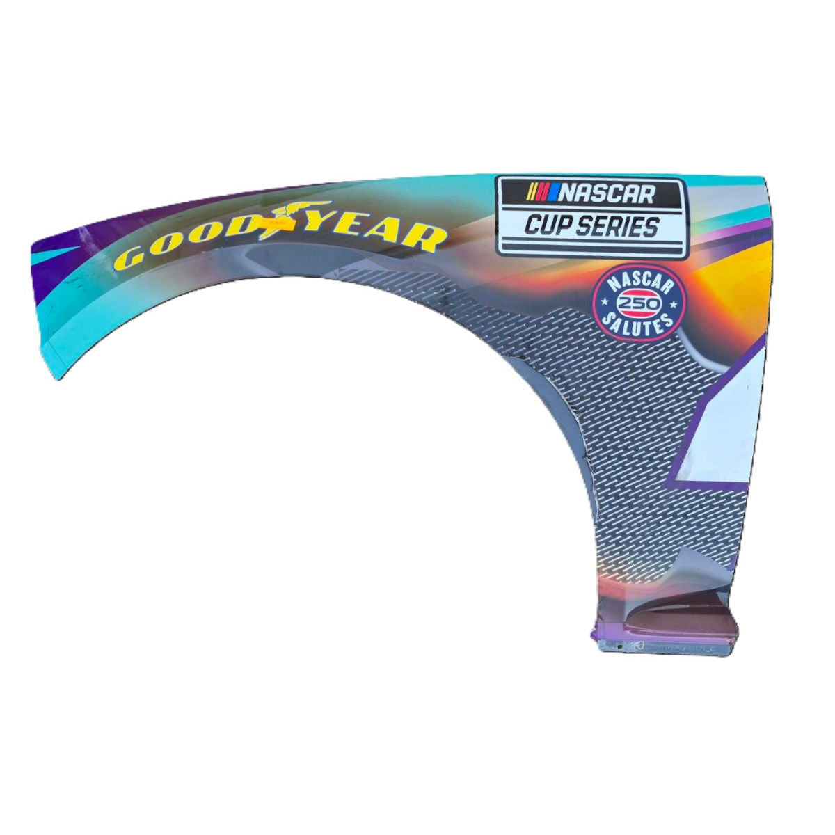 Race Used 2026 Alex Bowman #48 Ally Dragon Left Front Fender  - Dover, All-Star, Top 10, P.9