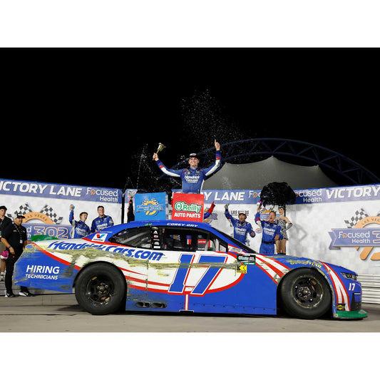 AUTOGRAPHED Corey Day #17 2026 Las Vegas 2 RACE WIN 1:24 HO Die-Cast