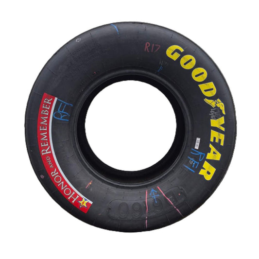 Race Used 2026 Corey Day #17 HendrickCars.com Salutes Tire - Charlotte 1