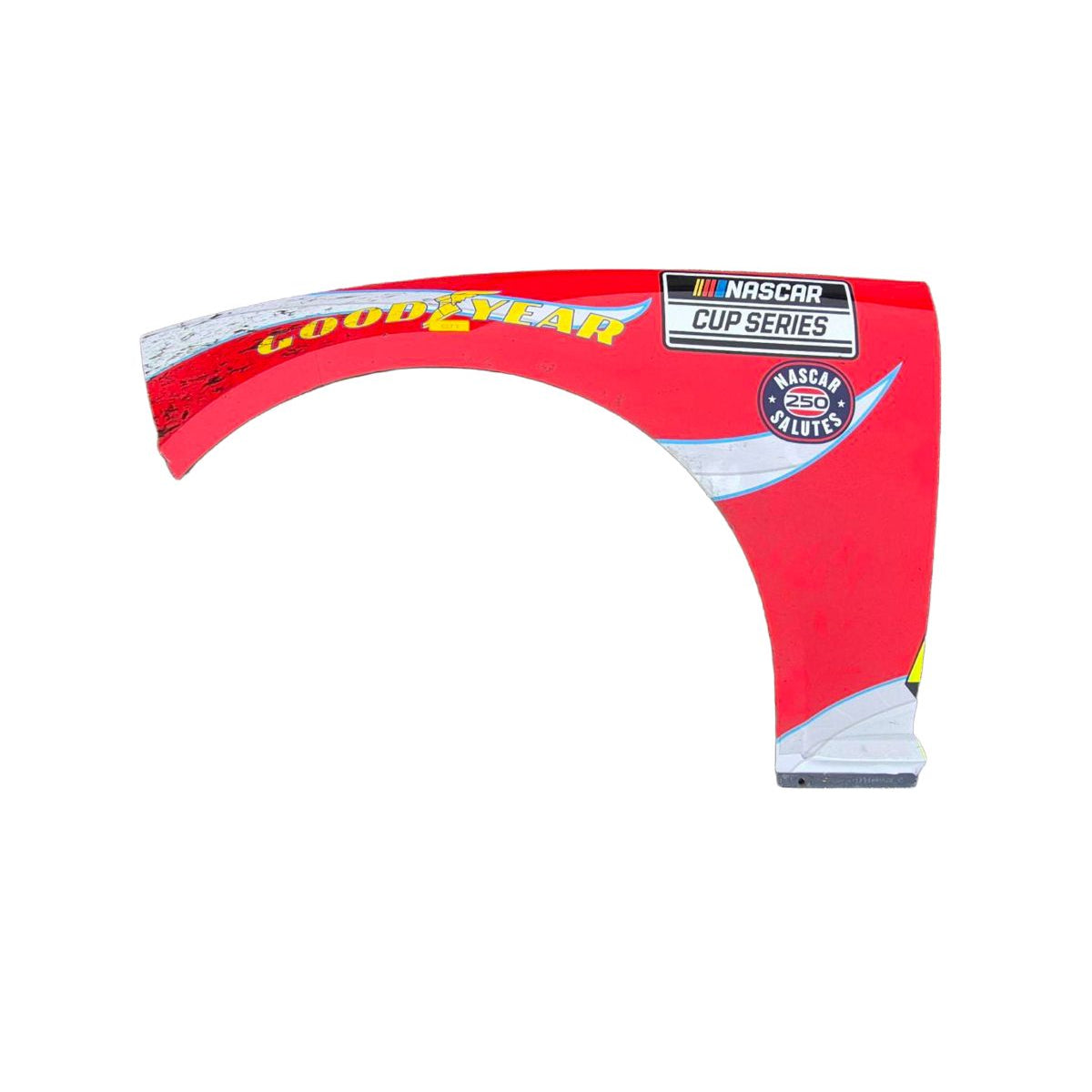 Race Used 2026 William Byron #24 Raptor Left Front Fender - Charlotte 1, Top 10, P.9
