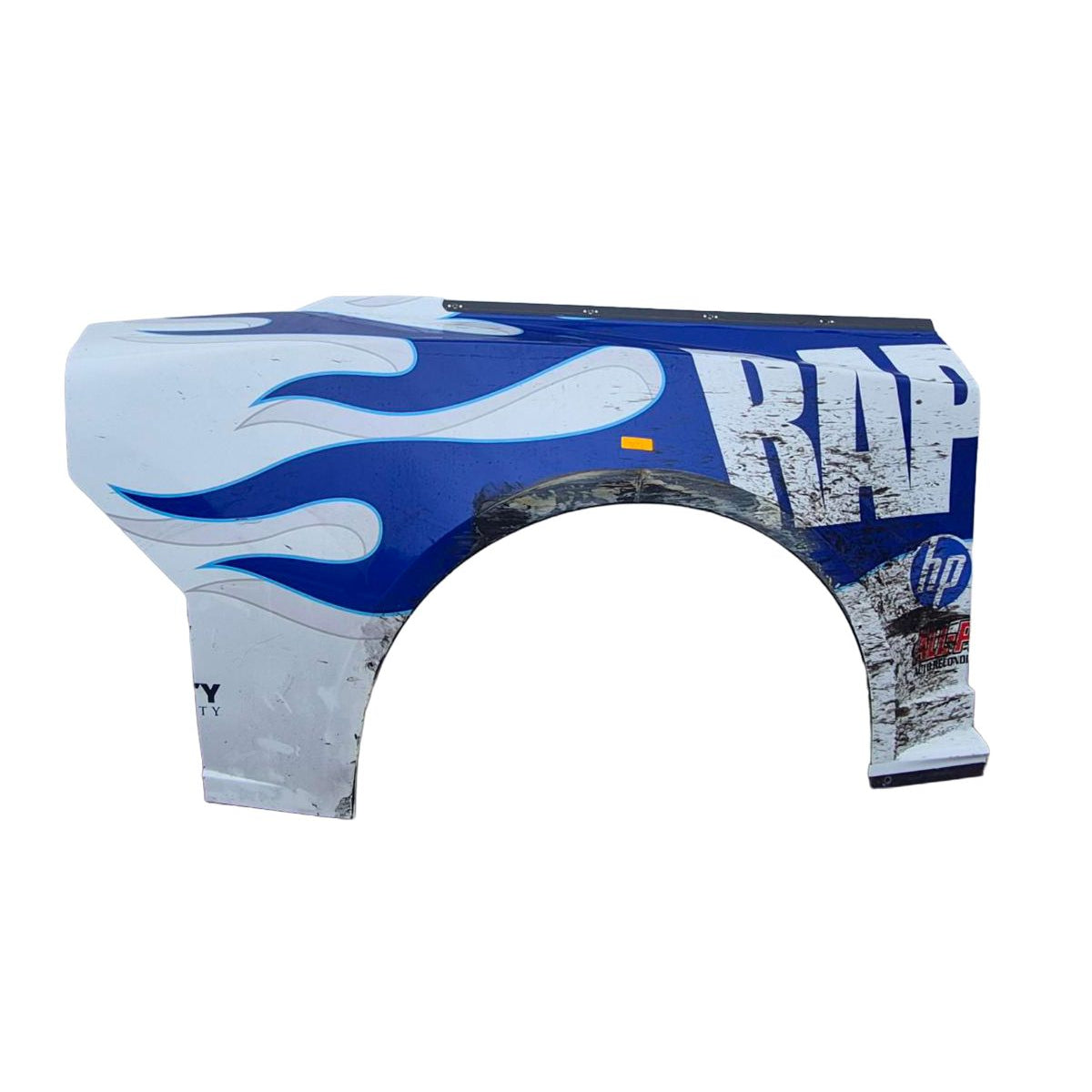 Race Used 2026 William Byron #24 Raptor Right Rear Quarter Panel - Charlotte 1, Top 10, P.9