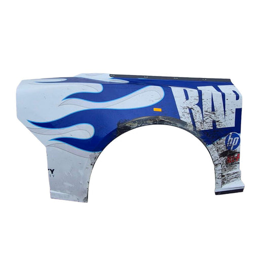 Race Used 2026 William Byron #24 Raptor Right Rear Quarter Panel - Charlotte 1, Top 10, P.9