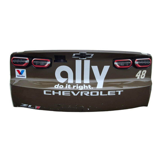 Race Used 2026 Alex Bowman #48 Ally Camo Rear Bumper - Charlotte 1