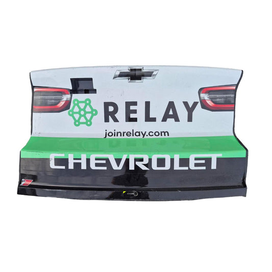 Race Used 2025 William Byron #24 Relay Center Rear Bumper Partial (2of 3) - Vegas 1